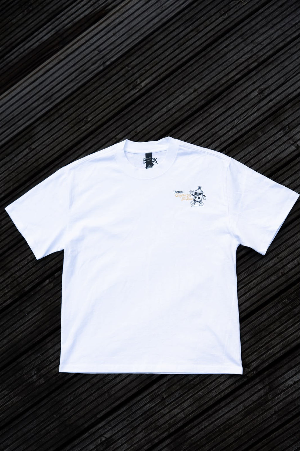 Rum Away With Me – Oversized T-Shirt in White