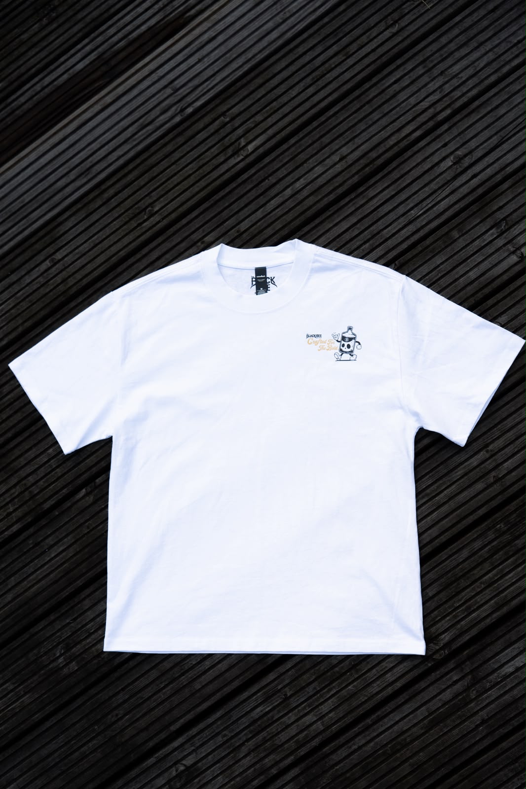 Rum Away With Me – Oversized T-Shirt in White
