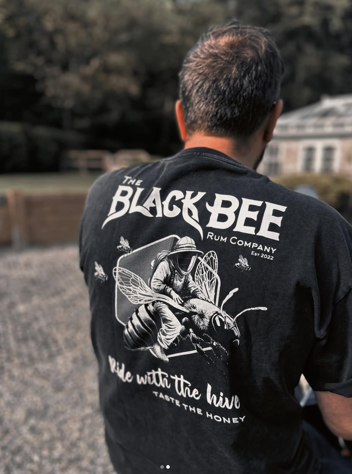 Ride with the Hive – Taste the Honey Oversized T-Shirt